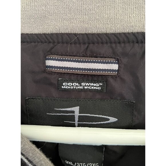 Page & Tuttle Black V-Neck CSX Railroad Golf Pullover Windbreaker 3XL - Picture 4 of 9